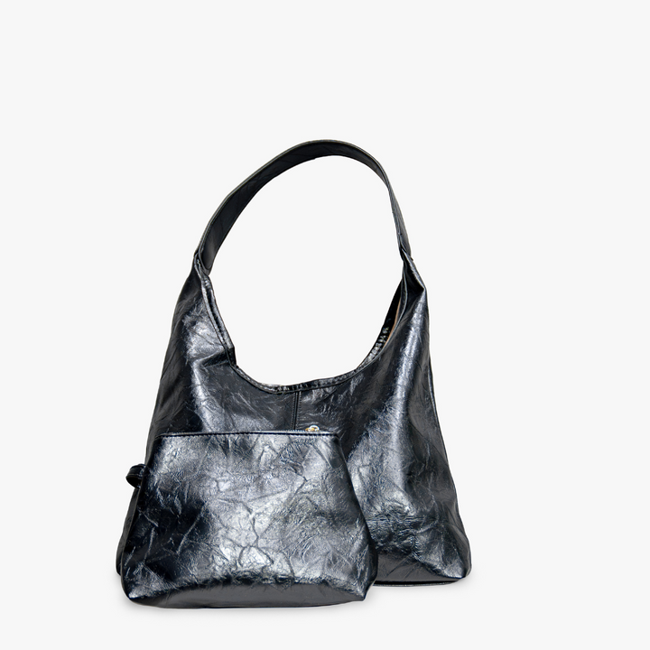 Natural Distressed Leather Tote