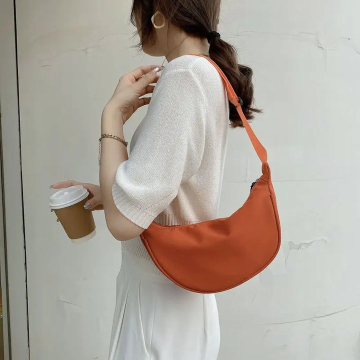 Crossbody Half-Moon Bag